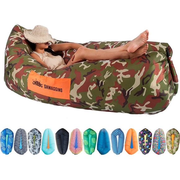 Chillbo Shwaggins Inflatable Couch – Cool Inflatable Chair - Picture 1 of 12